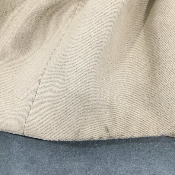 SONIA RYKIEL Beige/Brown Cashmere Blend Long Sleeve Belted Trench Coat Jacket - Picture 16 of 16